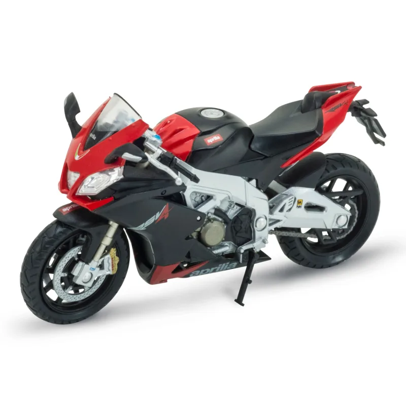 Welly Welly Motocykel Aprilia RSV4 Factory 1:18 červený