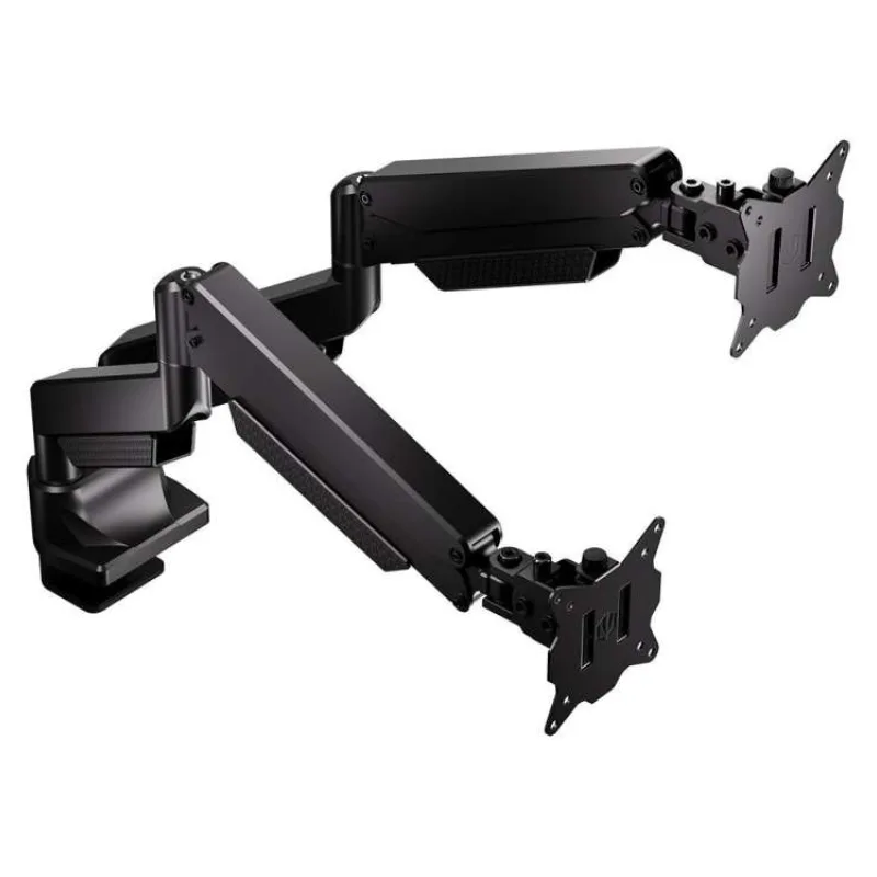 Endorfy Atlas GS Pro Double,Držák, VESA, stolní, pro dva monitory, úhlopříčka až 34"/42, nosnost 2× 16kg,plynová pružina (EY8F007)