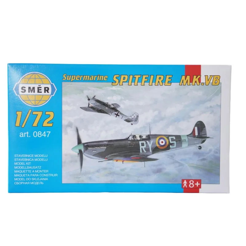 Směr plastové modely SUPERMARINE Spitfire MK.VB1:72