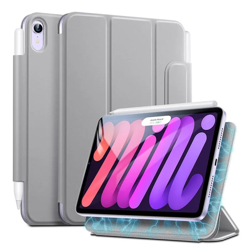 ESR puzdro Rebound Magnetic Case pre iPad mini 8.3" 2021/2024 - Silver…