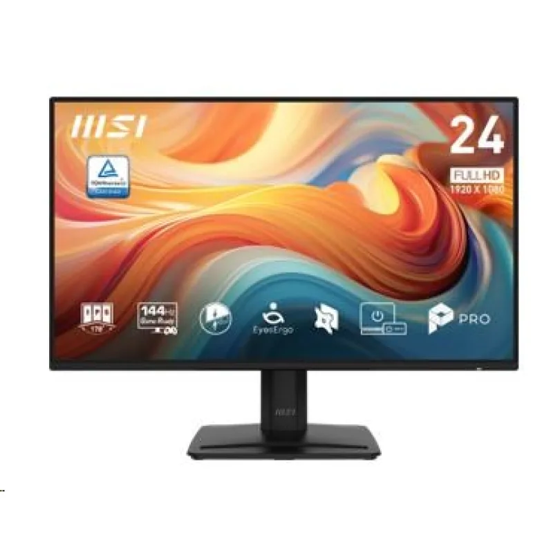 MSI Pro/ MP242 E14A/ 23, 8"/ IPS/ FHD/ 144Hz/ 1ms/ Čierna/ 3R PRO MP242…