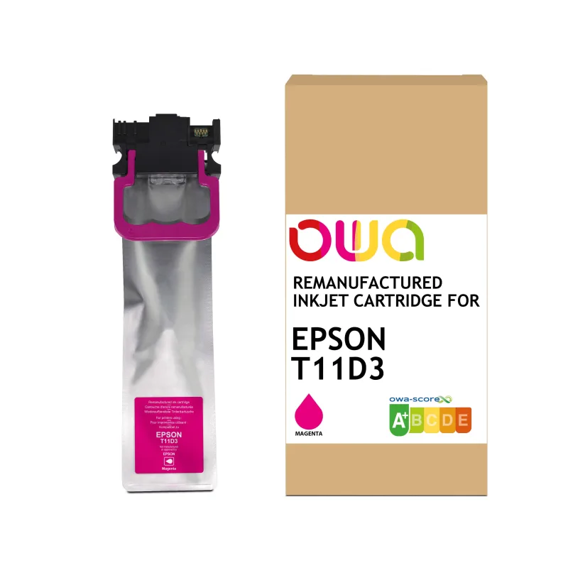 OWA ARMOR ink kompatibilní s Epson C13T11D340, červená/magenta K21055OW