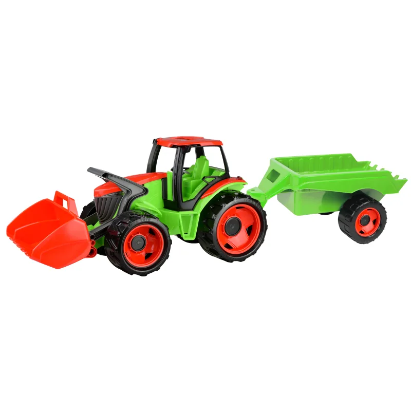 Lena Lena Traktor s lyžicou a vozíkom