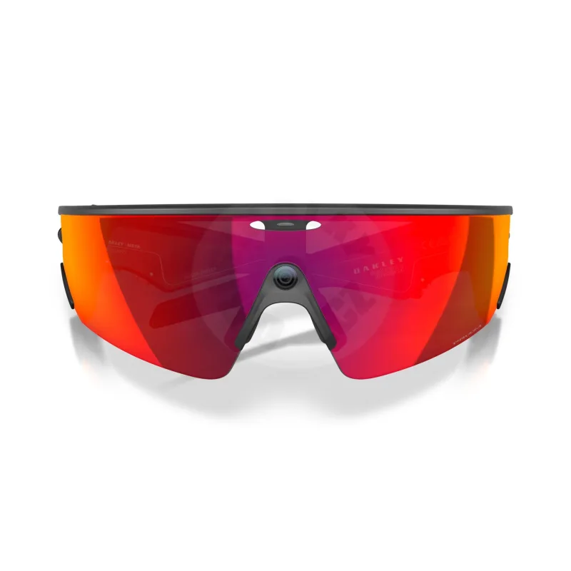 GOOGLE Meta Oakley Vanguard prizm road Lenses, black Frame
