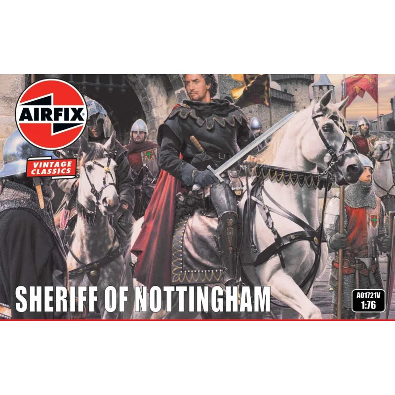 Airfix Classic Kit VINTAGE figúrky A01721V - Sheriff of Nottingham (1:76)
