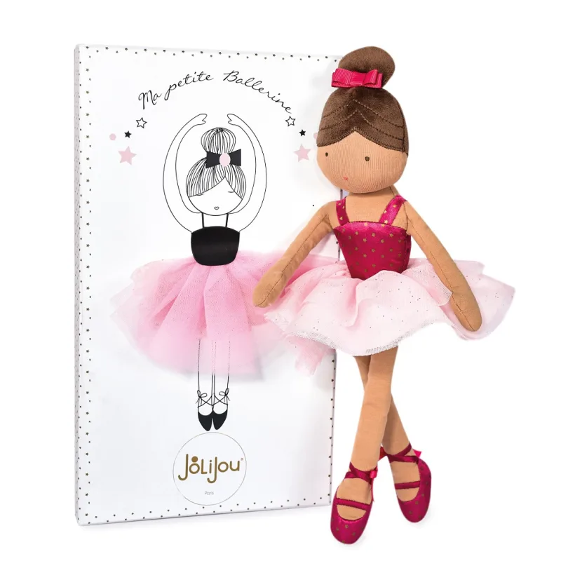 Doudou et Compagnie Paris Doudou Jolijou Bábika baletka Isadora 35 cm