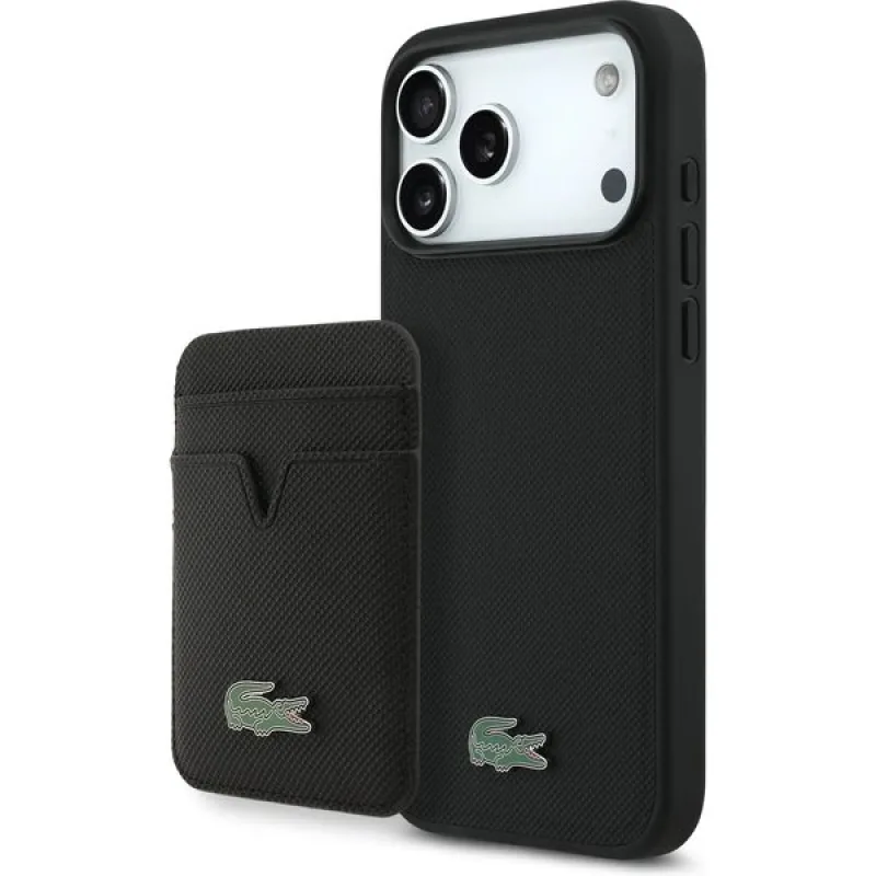 Lacoste Iconic Petit Pique MagSafe kryt + peňaženka iPhone 17 Pro Max…