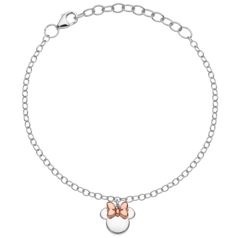 Detský náramok Disney Minnie Mouse strieborný BS00034TL- 55.CS