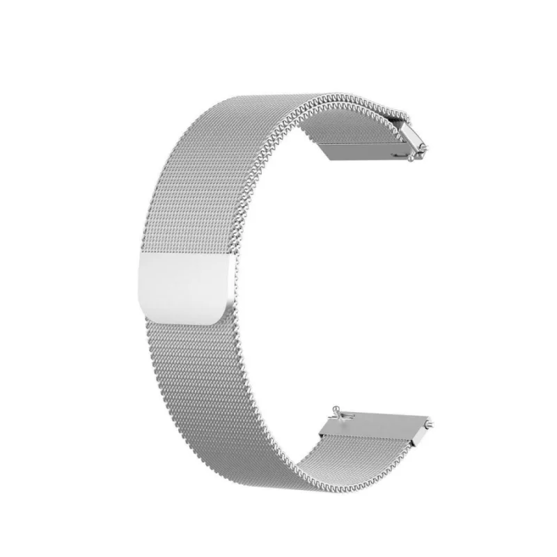 Milánský tah rychloupínací pro Garmin 18mm - stříbrný ESES 1530002850