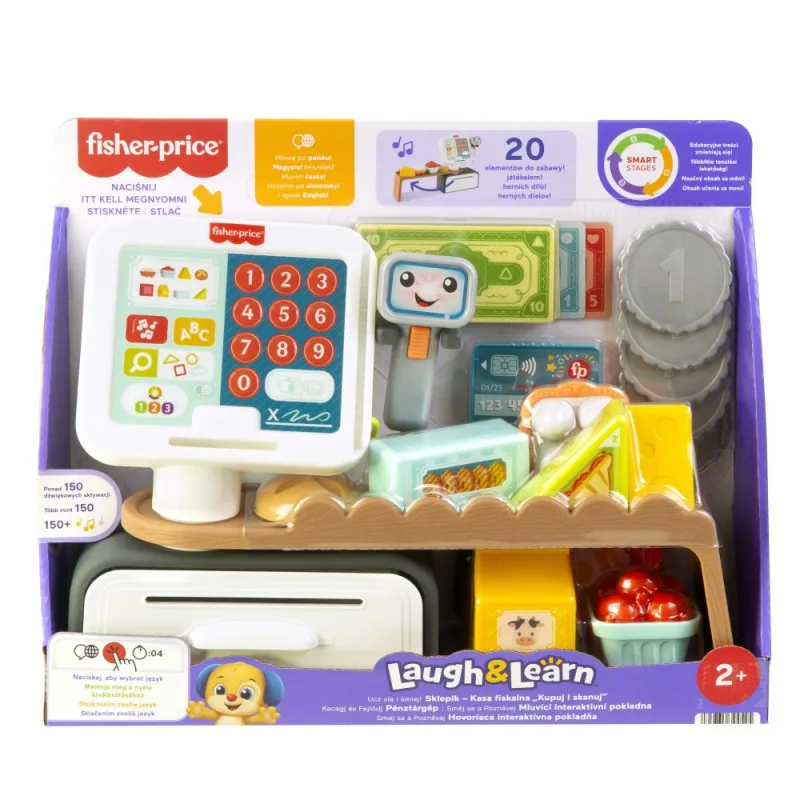 Mattel Fisher-Price hovoriaca interaktívna pokladňa