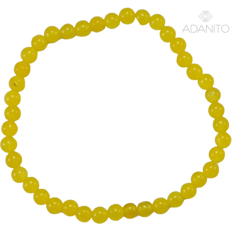 Náramok jadeit žltý ADANITO BK42203ZJ
