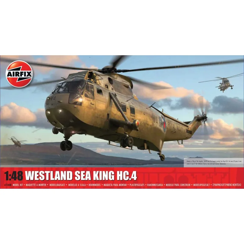 Airfix Classic Kit vrtuľník A11008 - Westland Sea King HC.4 (1:48)