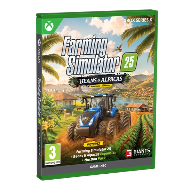 GIANTS SOFTWARE XSX - Farming Simulator 25: Beans & Alpacas Ed. 4064635510804