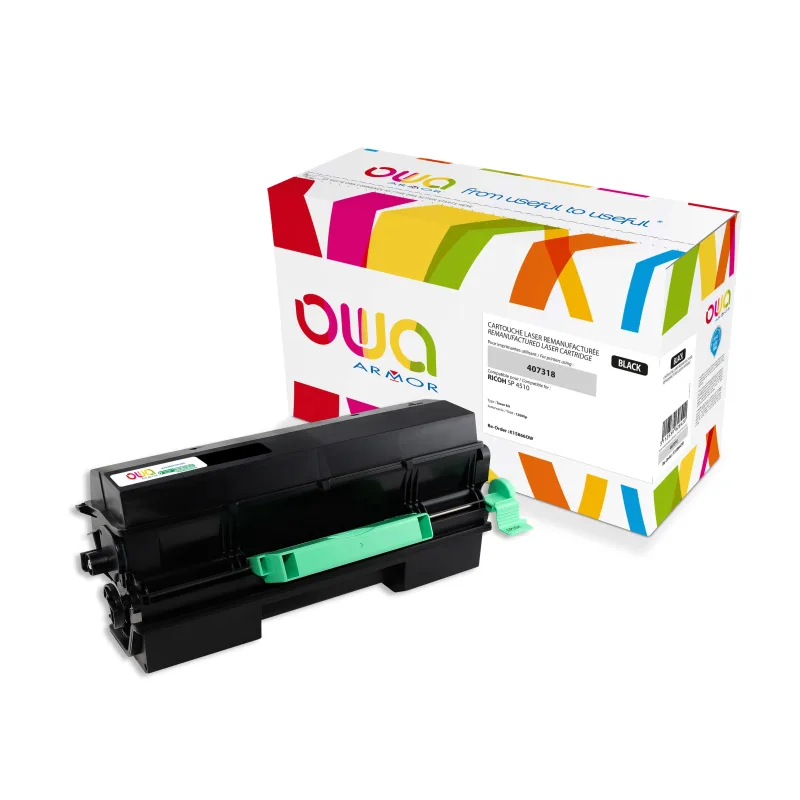 OWA Armor toner kompatibilní s RICOH 407318, černá/black K15866OW