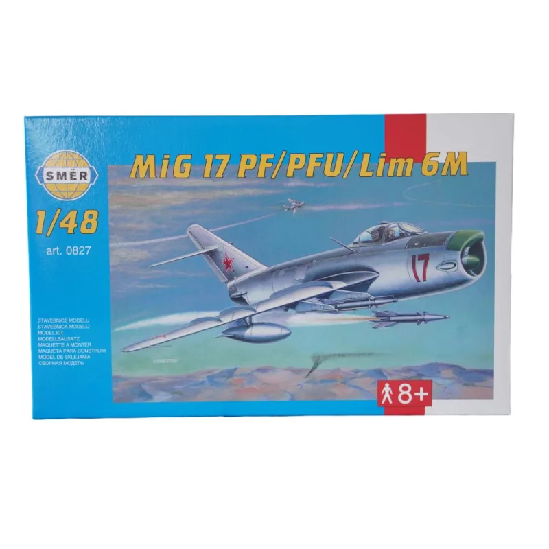 Směr plastové modely MIG 17 PF/PFU 1:48