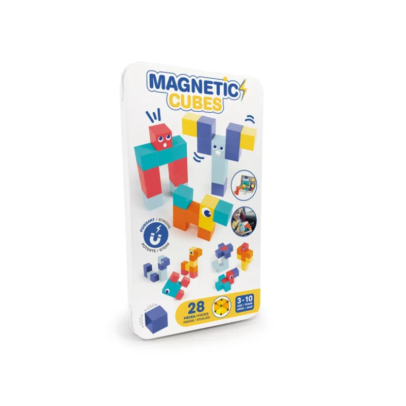 Ludi Magnetická stavebnica kocky 28 ks