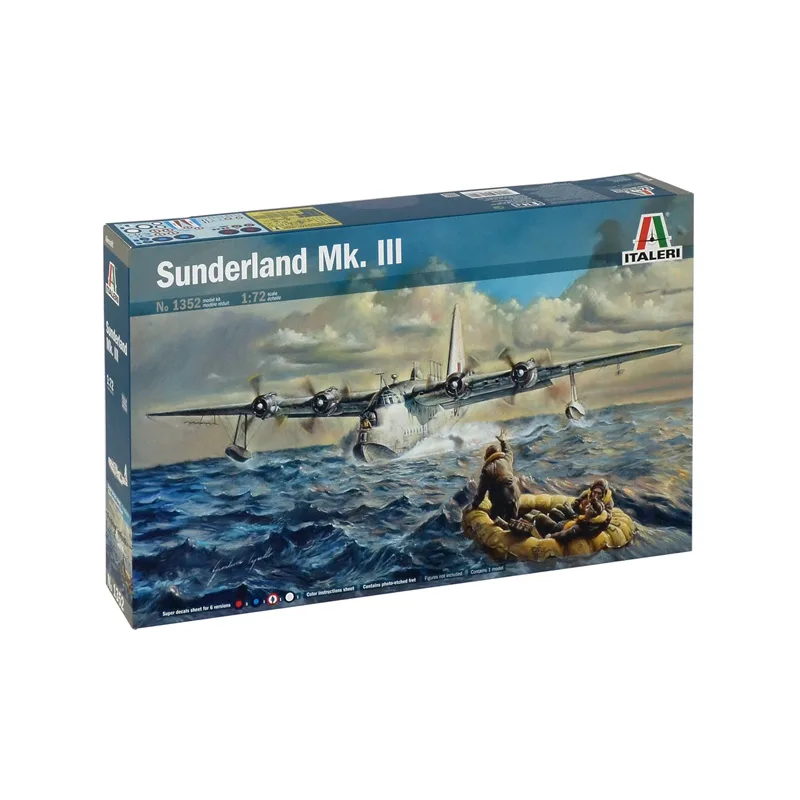 Italeri Model Kit lietadlo 1352 - SUNDERLAND Mk.III (1:72)