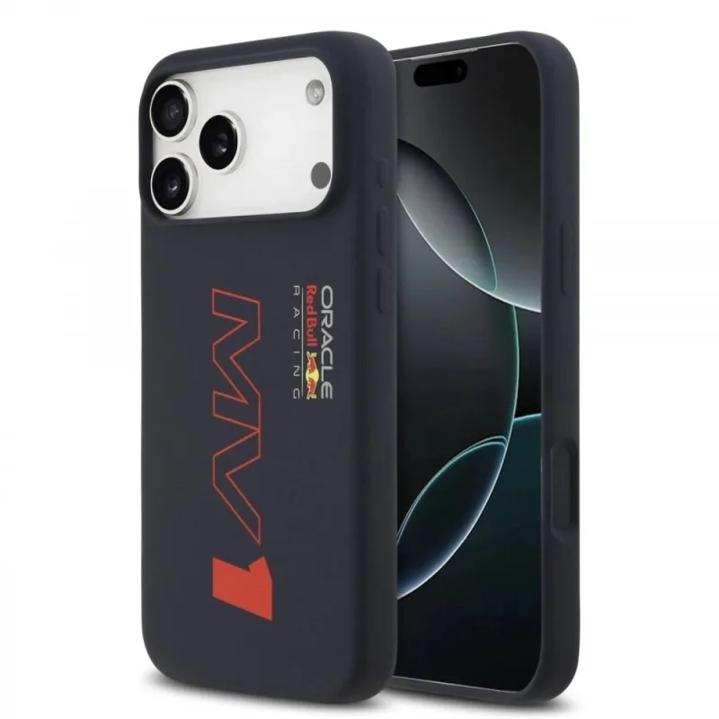 Red Bull Silicone MV1 MagSafe Zadný Kryt pre iPhone 17 Pro modrý…