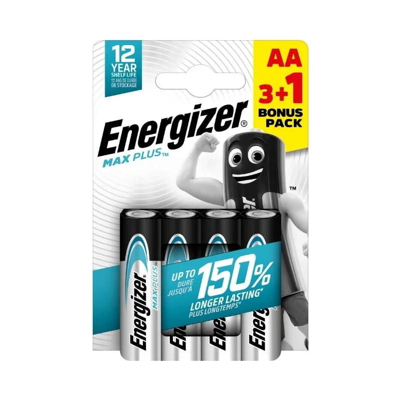 Energizer LR6/ 4 Max Plus AA 3+1 zdarma EM009