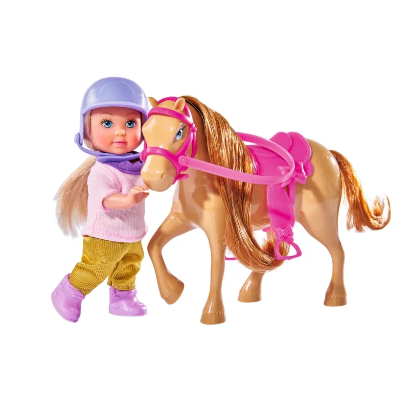 Simba Evi Love Bábika Simba Evi s poníkom, 3 druhy