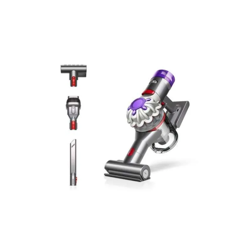 Dyson Car+Boat ruční vysavač, šedá/fialová, výdrž až 50 min, 2 Tier Radial, sací výkon 115 aW, plně utěsněná filtrace (586120-01)