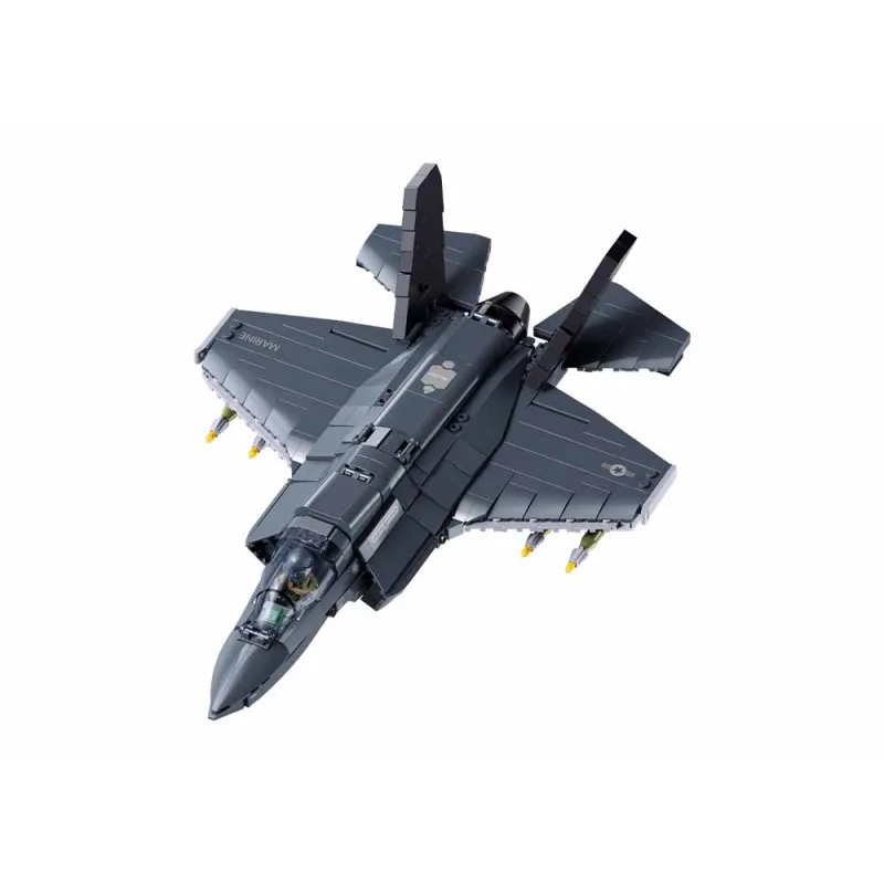 Sluban Sluban Model Bricks M38-B1361 Stíhacie lietadlo F-35BS v mierke 1:44