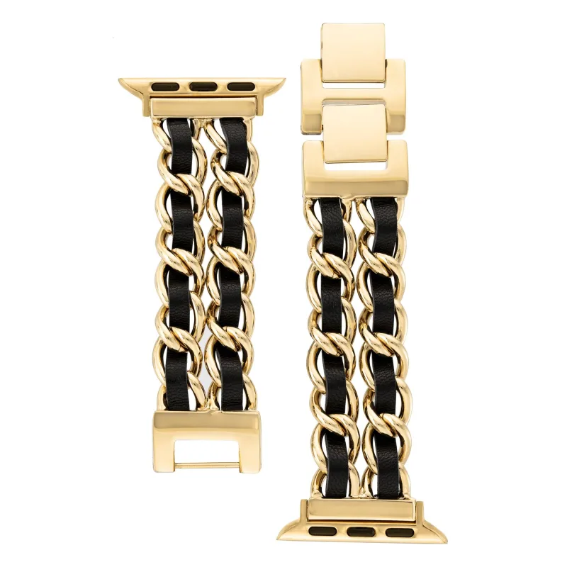 Steve Madden Remienok pre Apple Watch Retiazka zlatá 38/40/41 mm