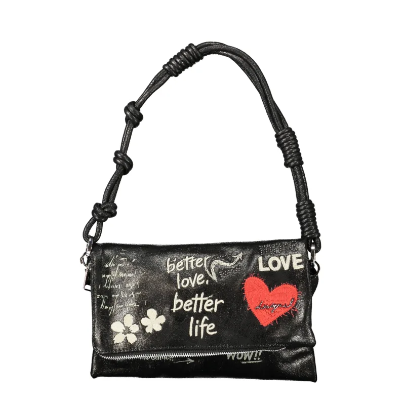 Dámska Kabelka DESIGUAL - Čierna
 26.0X17.0X7.0cm Farba: čierna, Veľkosť: 26.0X17.0X7.0