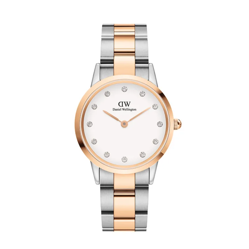 Daniel Wellington Iconic Link Lumine 32 mm Ružové zlato/striebro DW00100358
