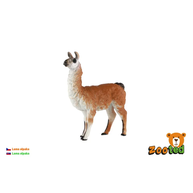 ZOOted Lama alpaka zooted plast 12cm