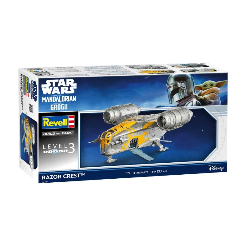 Revell Plastic ModelKit Star Wars 06747 - The Mandalorian: Razor Crest (1:72)