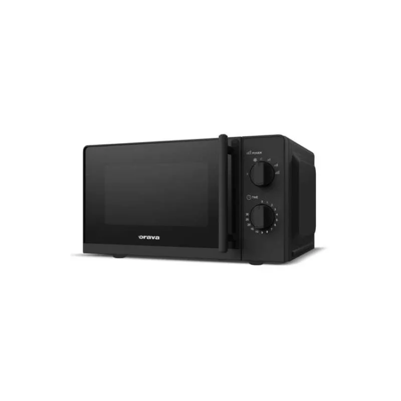Orava mikrovlnná trouba, 700 W, 20 l, 6 úrovní mikrovlnného výkonu, černá (Miwa-2B)