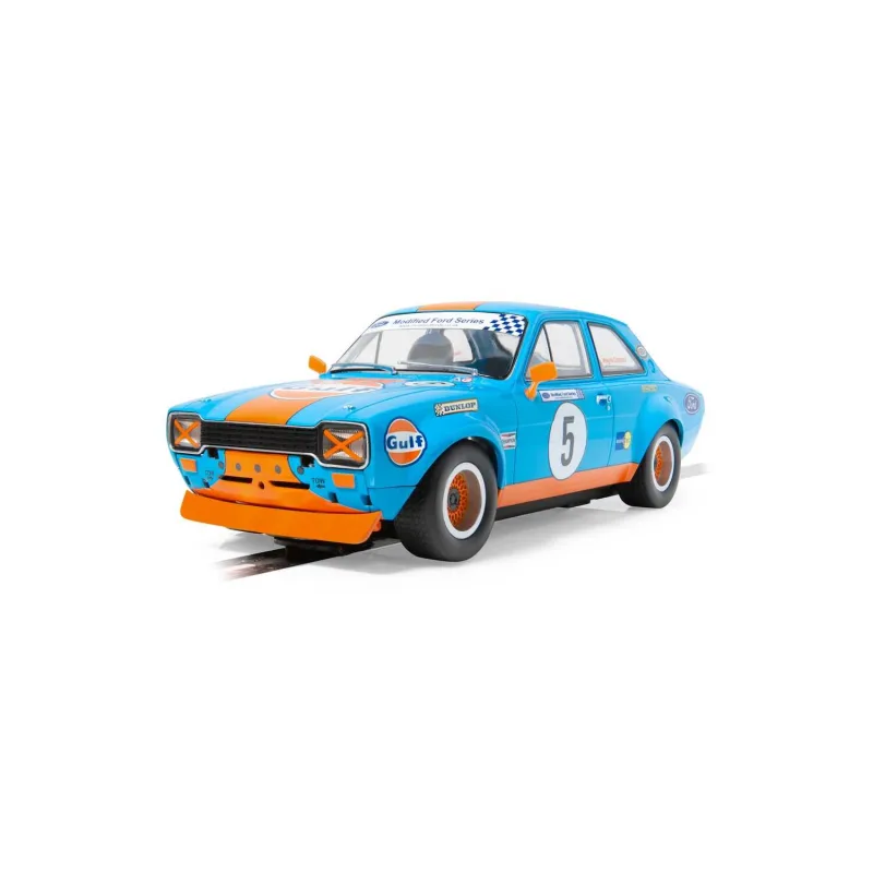 Scalextric Autíčko Gulf SCALEXTRIC C4530 - Ford Escort MK1 - Wayne Crabtree Modified Fords 2023 (1:32)