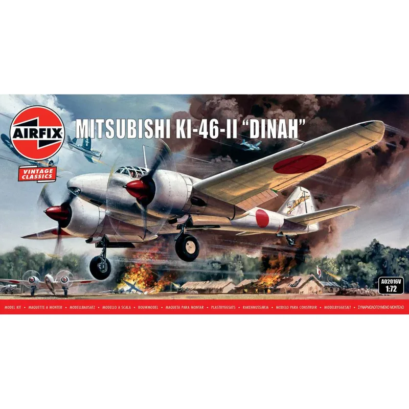 Airfix Classic Kit VINTAGE lietadlo A02016V - Mitsubishi KI-46-II „DINAH“ (1:72)