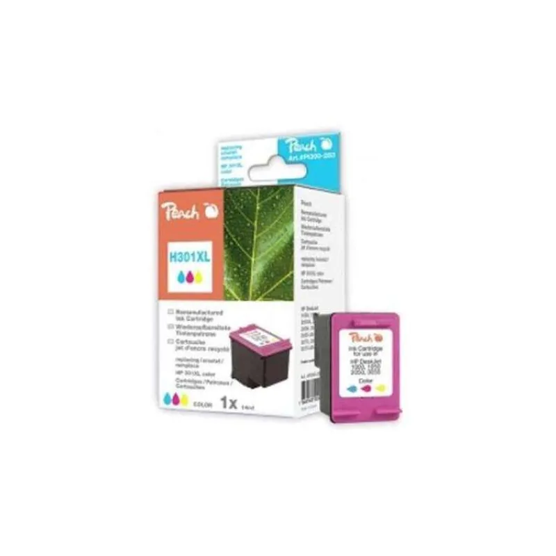 PEACH kompatibilní cartridge HP CH564E No.301XL, Color, 13 ml (314234)