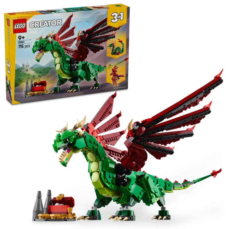 LEGO Creator 3v1 31161 Stredoveký drak