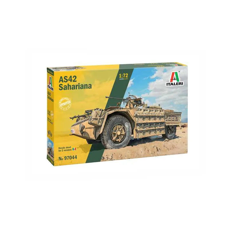Italeri Model Kit military 97044 - AS 42 Sahariana (1:72)
