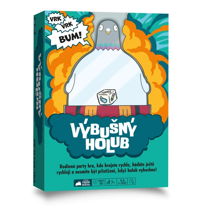 Exploding Kittens Výbušný holub