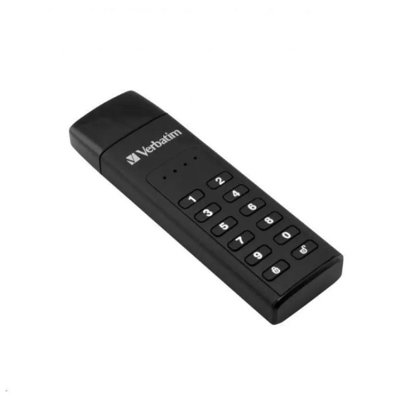 VERBATIM USB 3.0 Disk 64 GB - Zabezpečená klávesnica (R:160/W:140 MB/s) GDPR (49428)