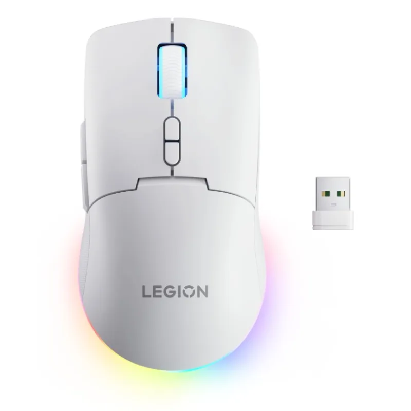 Lenovo Legion M220/Herní/Optická/Pro praváky/5 000 DPI/USB+BT/Bílá GY51V60437