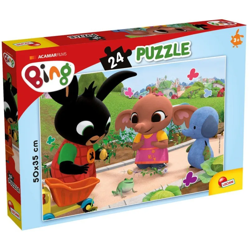Liscianigioch BING - Žaba puzzle 24 dielikov