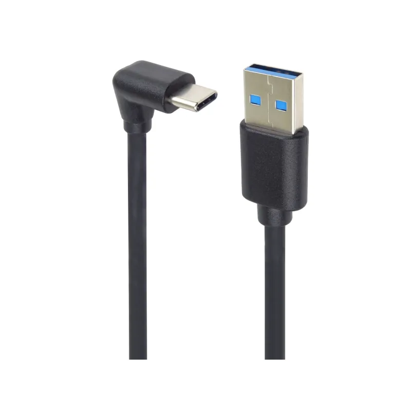 PremiumCord USB C-USB A, zahnutý, černý, 3m ku31cze3bk