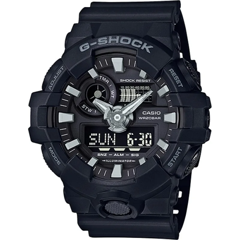 Pánske nárazuvzdorné hodinky G-SHOCK GA-700-1B