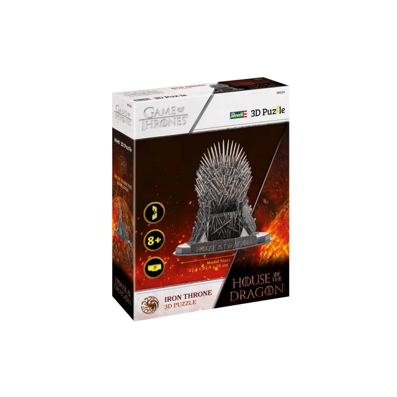 Revell 3D Puzzle REVELL 00224 - House of the Dragon "Iron Throne"