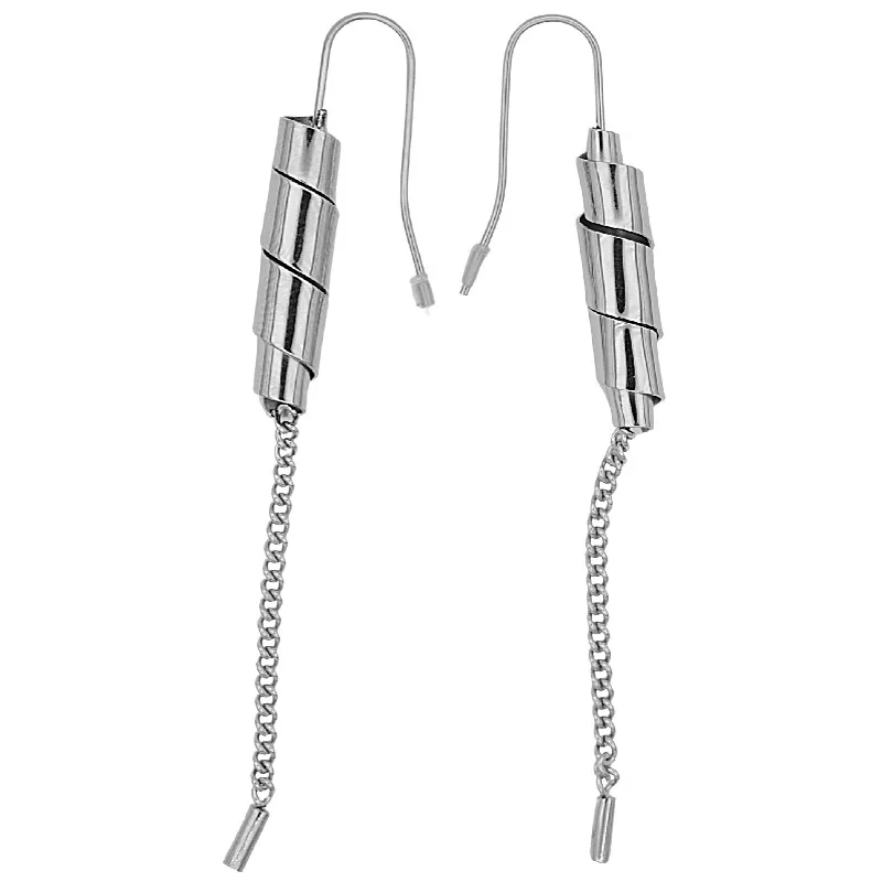 Visiace náušnice z chirurgickej ocele vrtulky ARTSTEEL TSU751