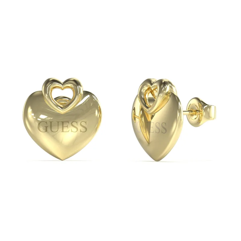 Dámske Náušnice GUESS JUBE05218JWYG (2CM )