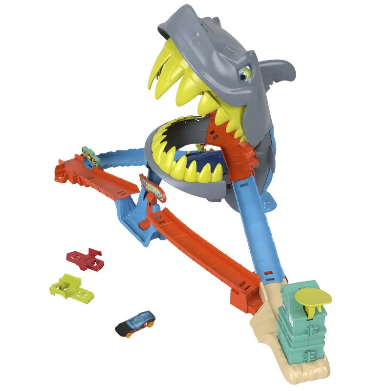 Mattel Hot Wheels CITY SHARK CHOMP BEACH