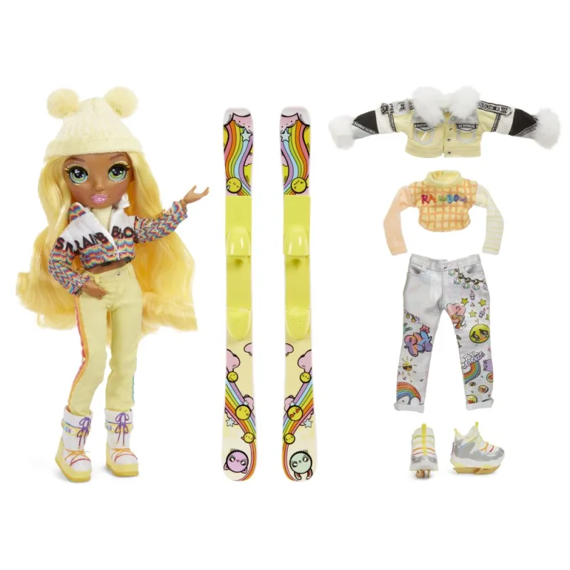 Rainbow High Zimná fashion bábika Sunny Madison