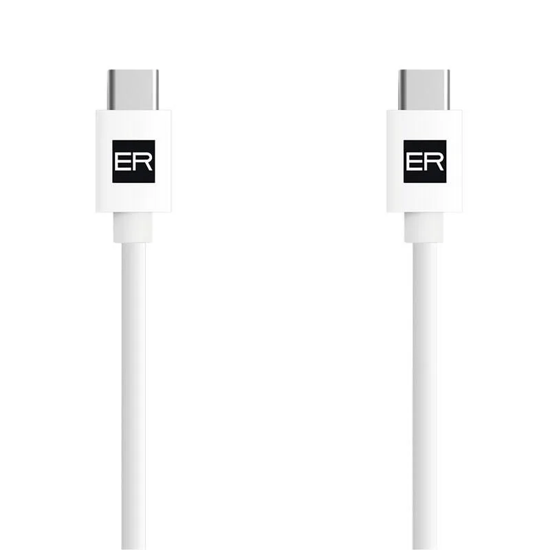 ER Power ERPWCC3A120-WH USB-C/ C 3A 60W, 120cm, bílý