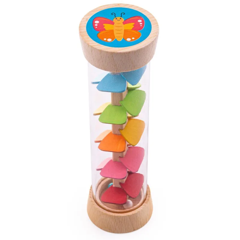 Rappa Bigjigs Baby Rain Stick Garden